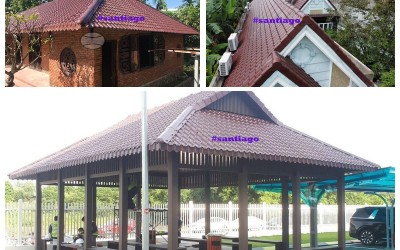 หลังคาต่อเติมครัวหลังบ้าน โรงจอดรถ และศาลา ใช้แผ่น ASA PVC อย่างไรไม่ให้ร้อน
